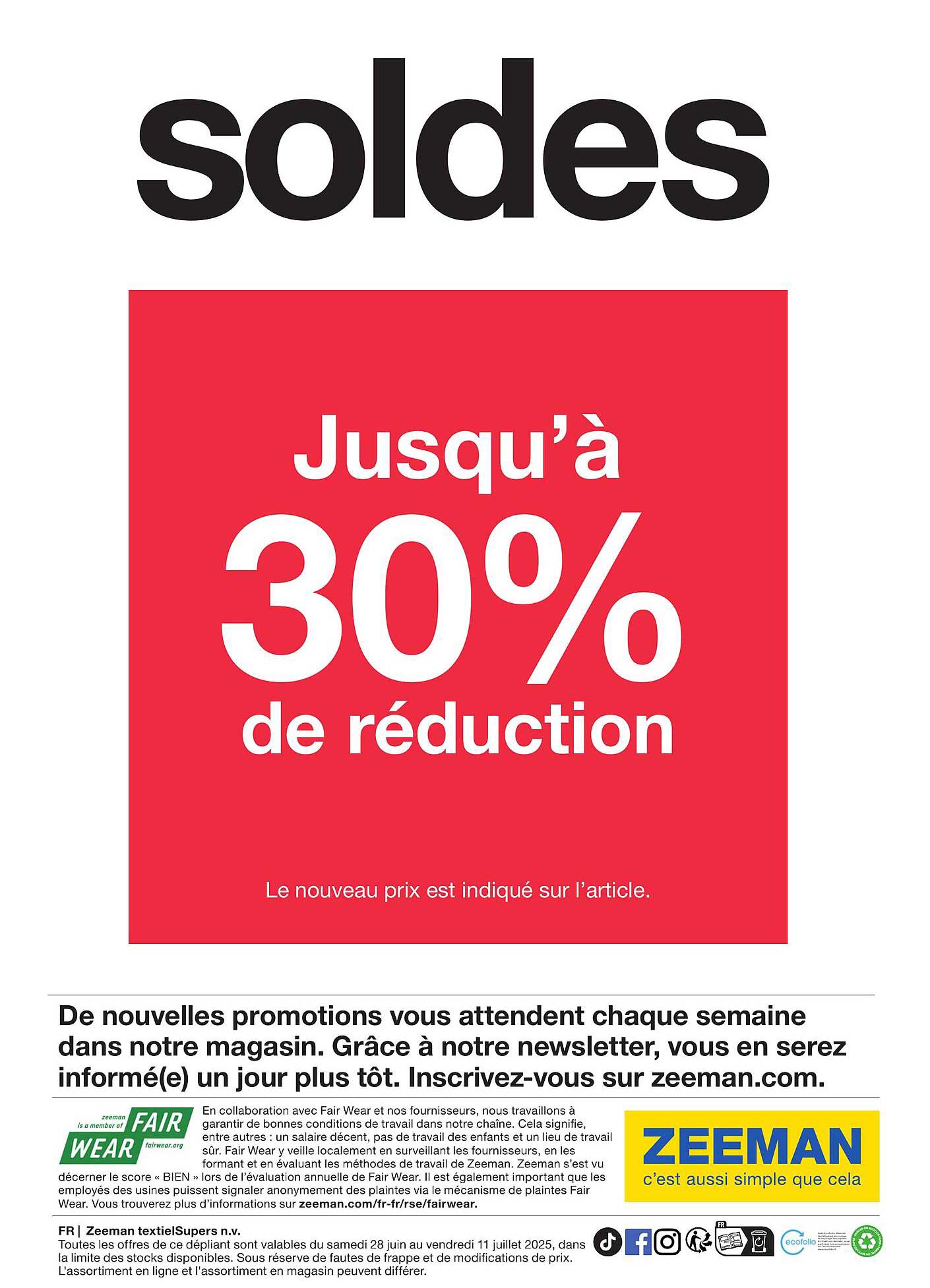 Jusqu’à 30% de réduction