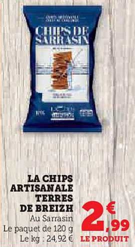 LA CHIPS ARTISANALE TERRES DE BREIZH