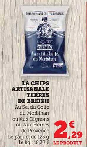 LA CHIPS ARTISANALE TERRES DE BREIZH