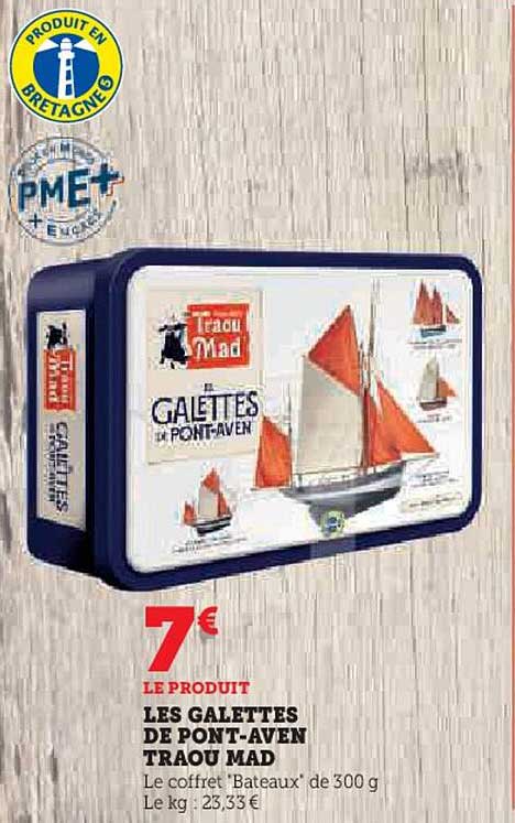 LES GALETTES DE PONT-AVEN TRAOU MAD