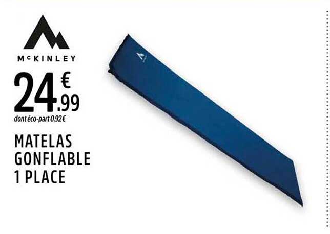 MATELAS GONFLABLE 1 PLACE