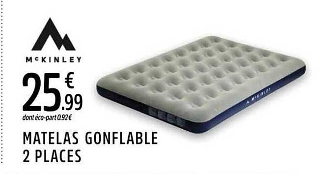 MATELAS GONFLABLE 2 PLACES