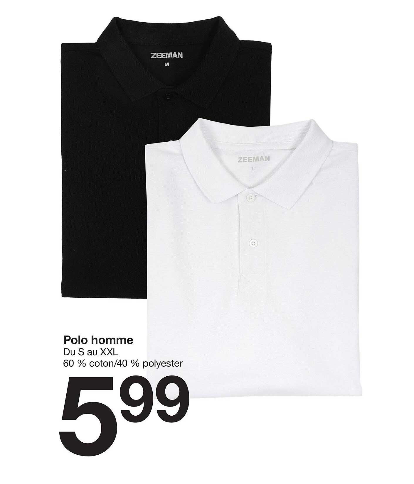 Polo homme