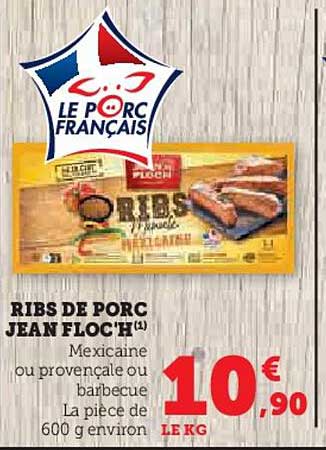 RIBS DE PORC JEAN FLOCH