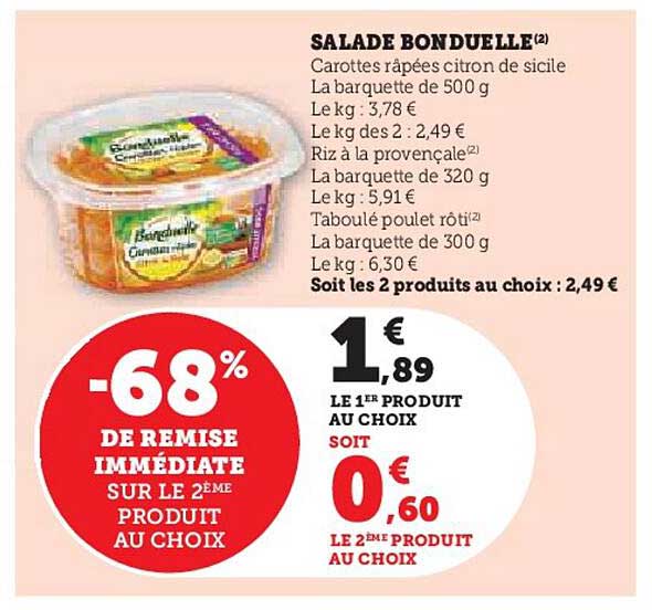 SALADÉ BONDUELLE