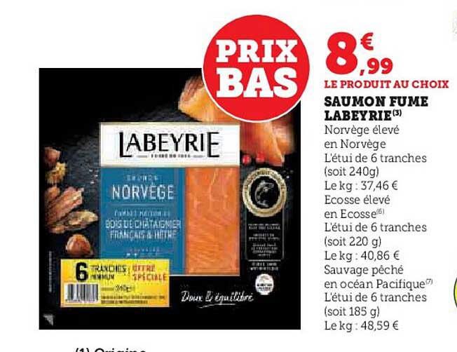 SAUMON FUME LABEYRIE