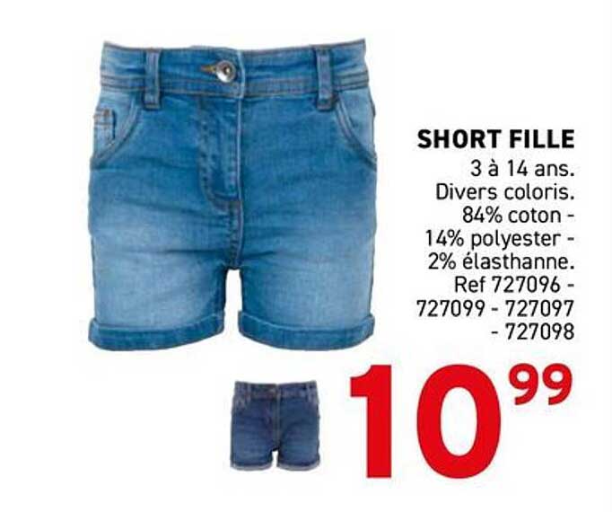 SHORT FILLE