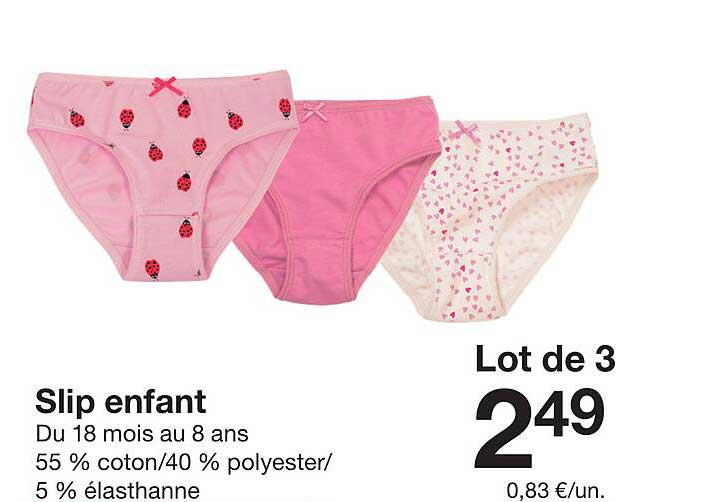 Slip enfant