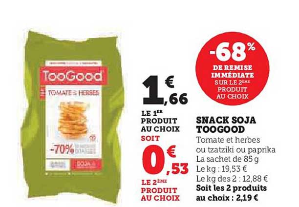 SNACK SOJA TOOGOOD