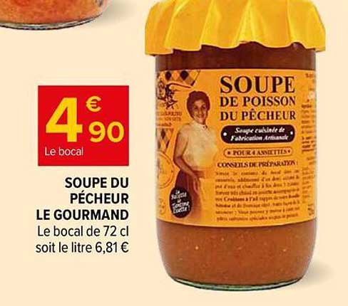 SOUPE DU PÉCHEUR LE GOURMAND
