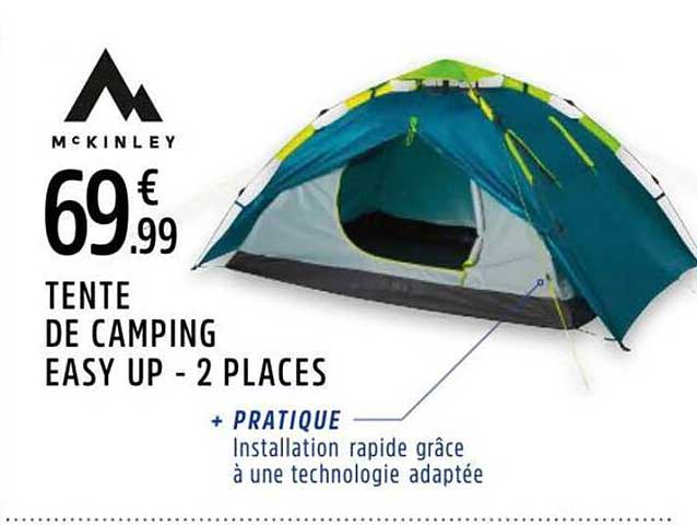 TENTE DE CAMPING EASY UP - 2 PLACES