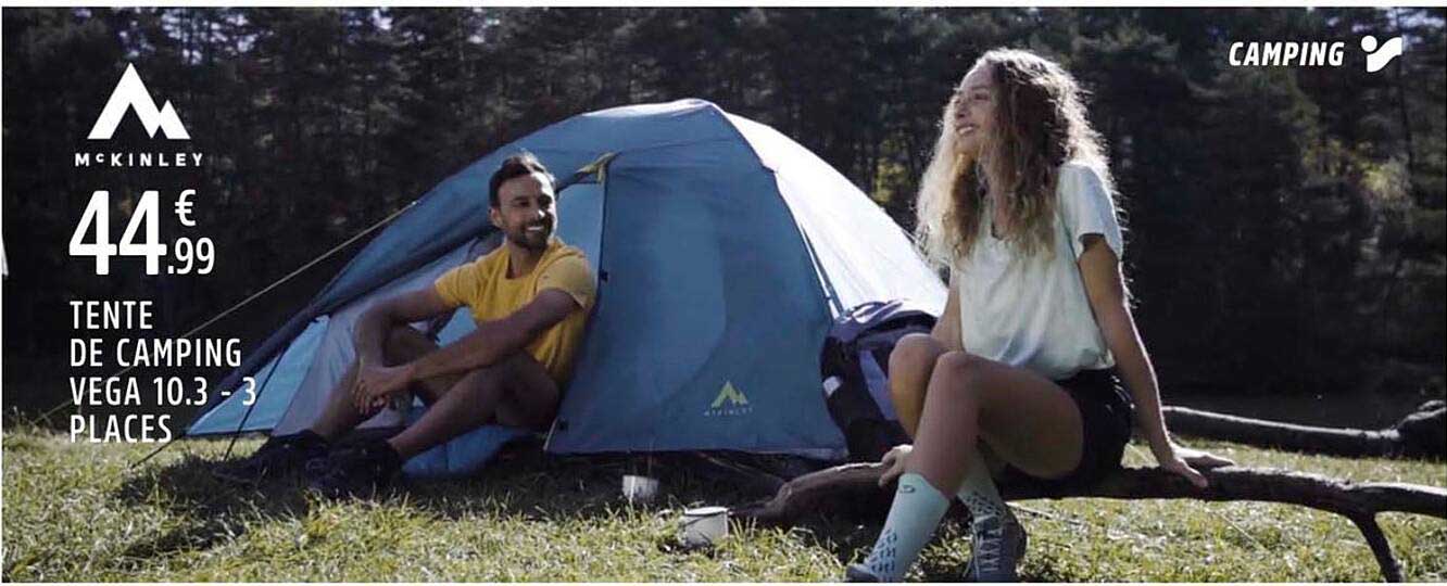 TENTE DE CAMPING VEGA 10.3 - 3 PLACES