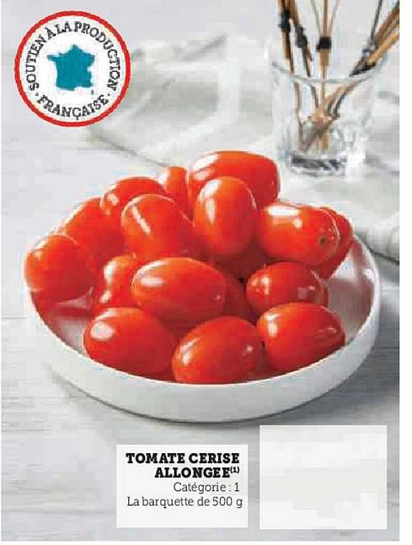 TOMATE CERISE ALLONGÉE