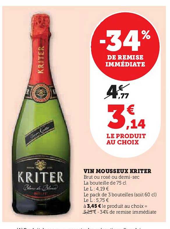 VIN MOUSSEUX KRITER