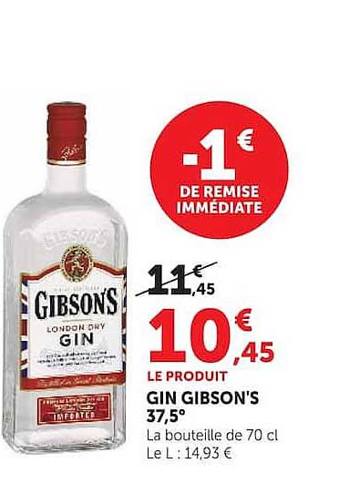 -1 € DE REMISE IMMÉDIATE