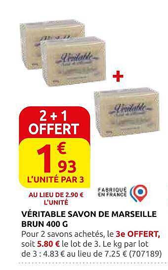 2 + 1 OFFERT