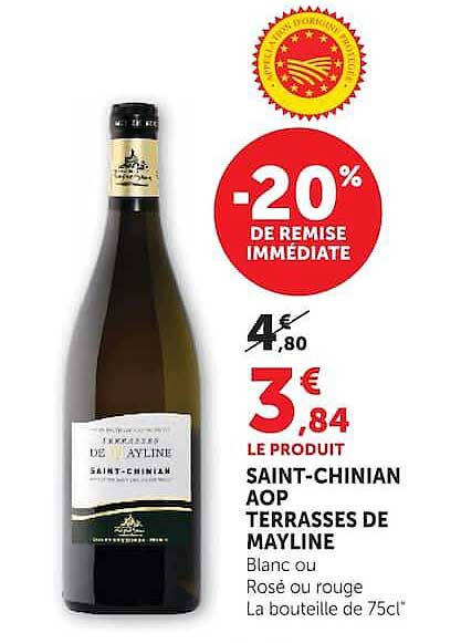 -20% DE REMISE IMMÉDIATE