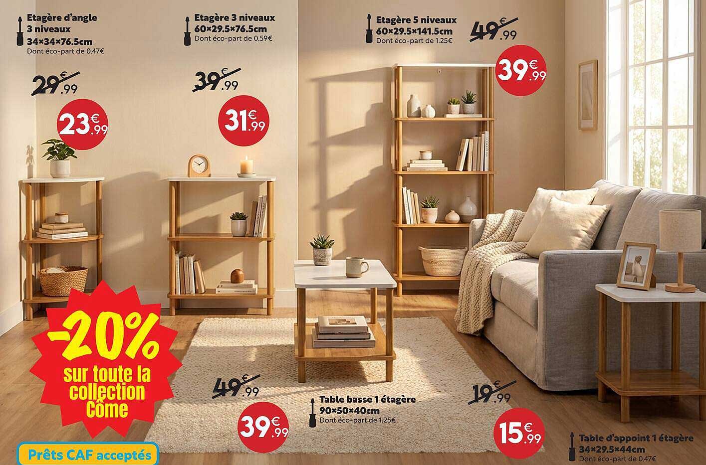 -20% sur toute la collection Come