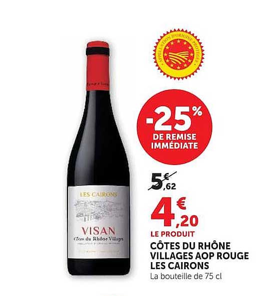 -25% DE REMISE IMMÉDIATE