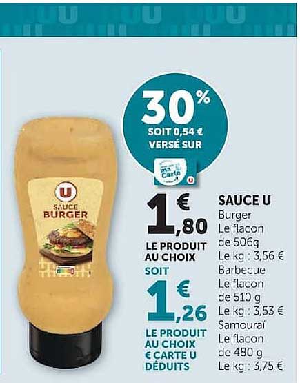 30% SOIT 0,54 € VERSE SUR