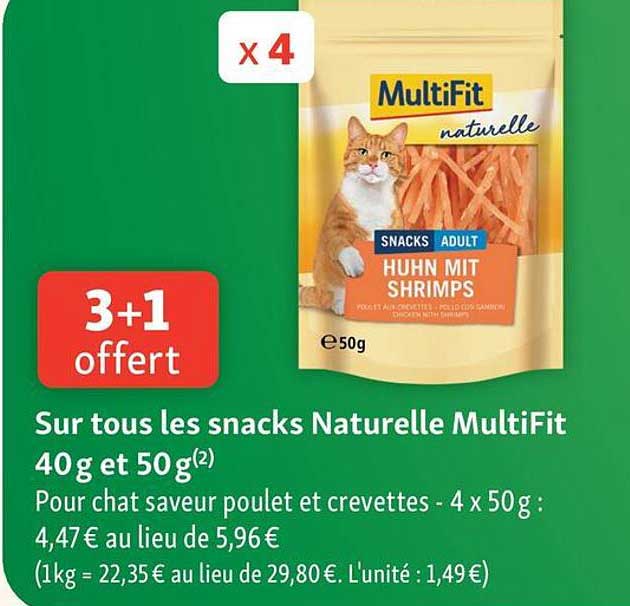 3+1 offert