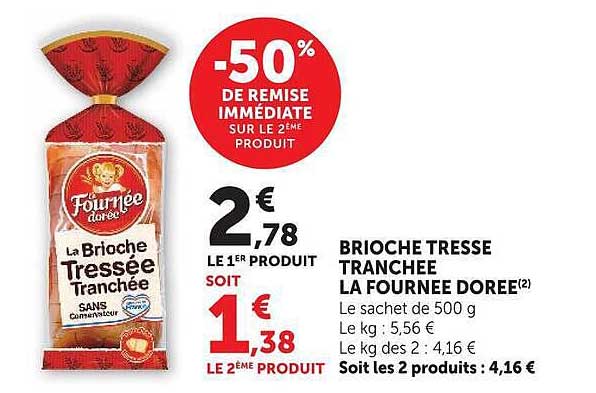 -50% DE REMISE IMMÉDIATE SUR LE 2ÈME PRODUIT
