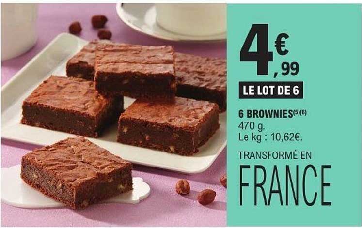 6 BROWNIES