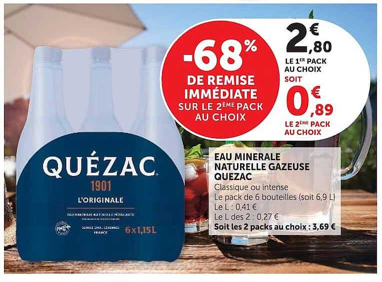 -68% DE REMISE IMMEDIATE SUR LE 2ÈME PACK AU CHOIX