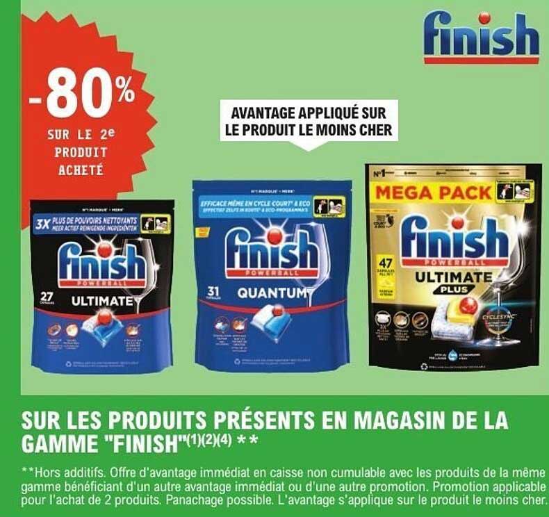 -80% SUR LE 2E PRODUIT ACHETÉ