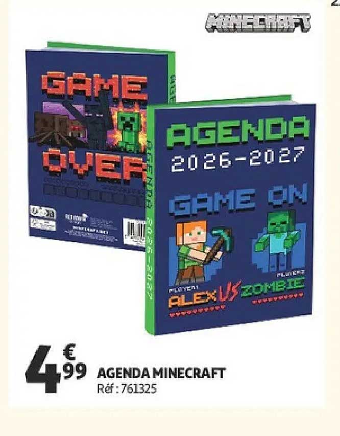 AGENDA MINECRAFT