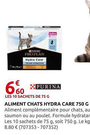 ALIMENT CHATS HYDRA CARE 750 G