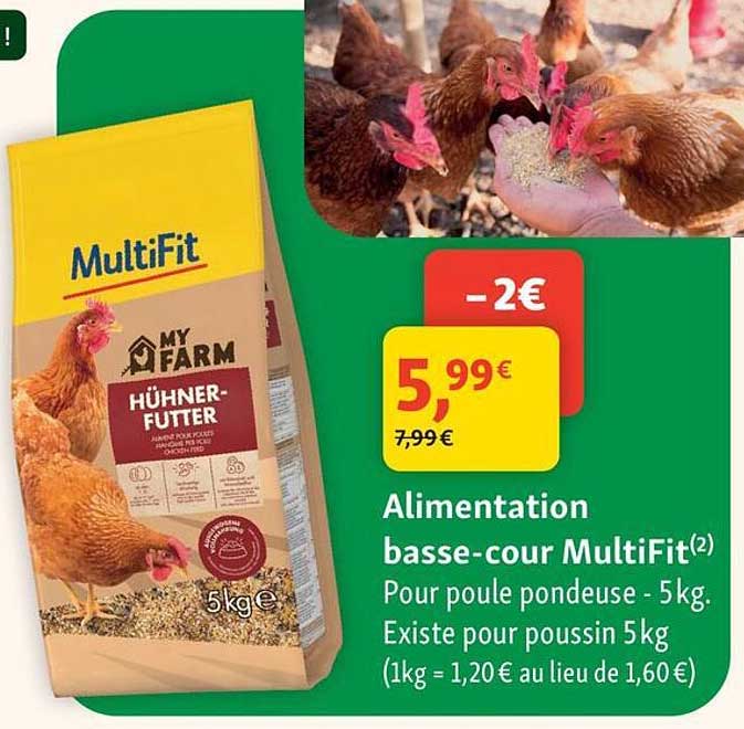 Alimentation basse-cour MultiFit