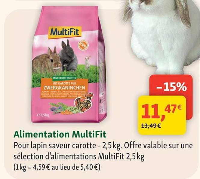 Alimentation MultiFit