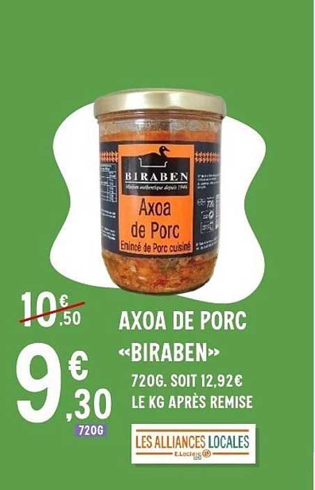 AXOA DE PORC «BIRABEN»