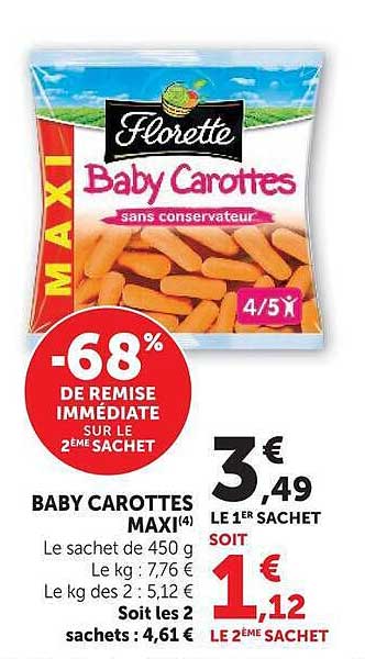 Baby Carottes Maxi