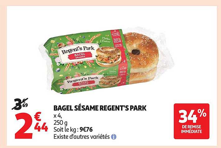 BAGEL SÉSAME REGENT'S PARK