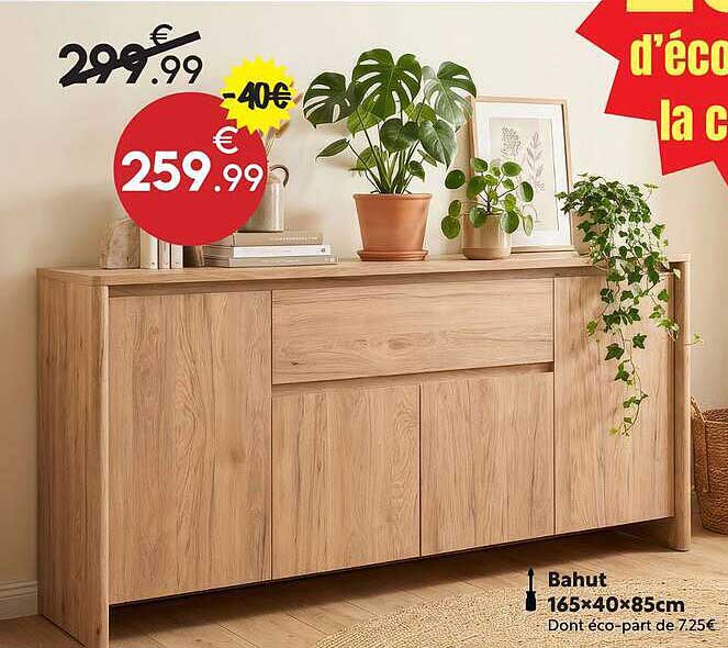 Bahut 165x40x85cm
