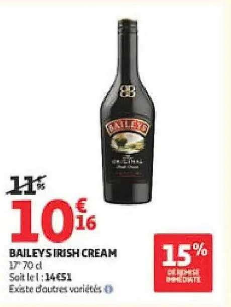 BAILEYS IRISH CREAM