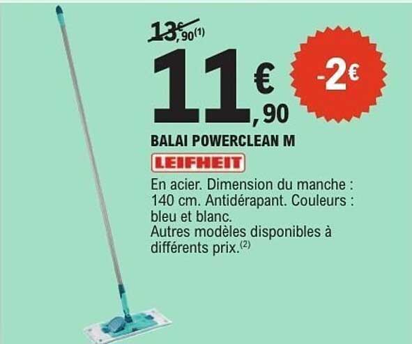 BALAI POWERCLEAN M LEIFHEIT