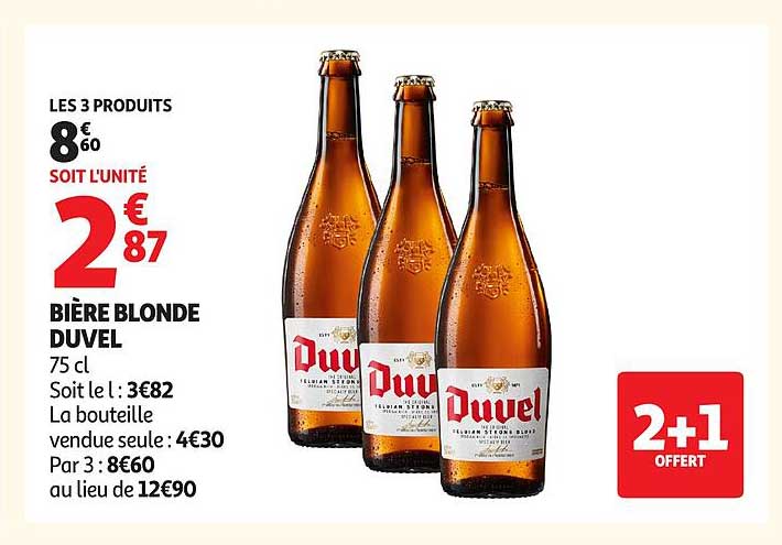 BIÈRE BLONDE DUVEL