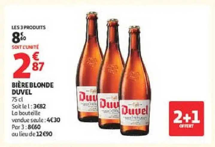 BIÈRE BLONDE DUVEL