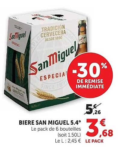 BIERE SAN MIGUEL 5.4°
