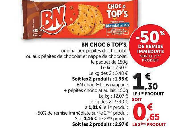 BN CHOC & TOP'S