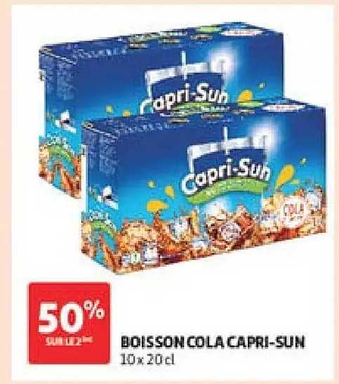 BOISSON COLA CAPRI-SUN 10 x 20 cl