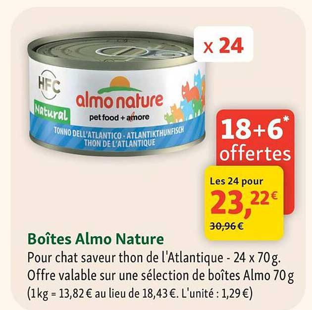 Boîtes Almo Nature