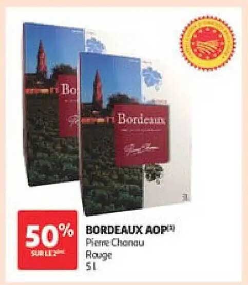 BORDEAUX AOP Pièce Château Rouge 5L