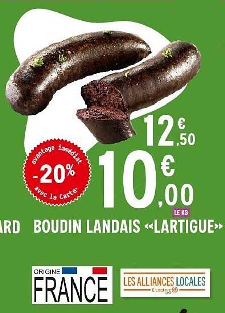 BOUDIN LANDAIS «LARTIGUE»