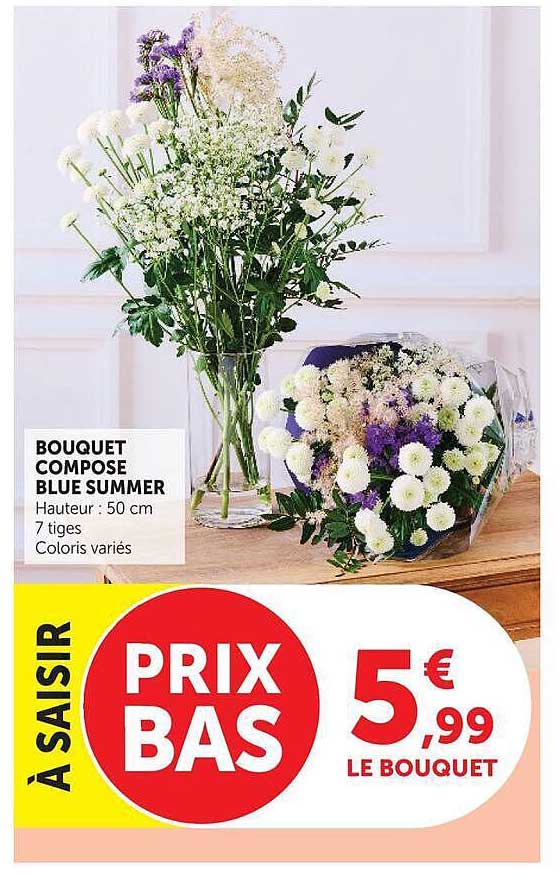 BOUQUET COMPOSE BLUE SUMMER