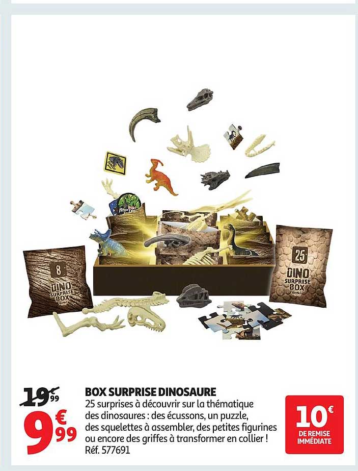 BOX SURPRISE DINOSAURE