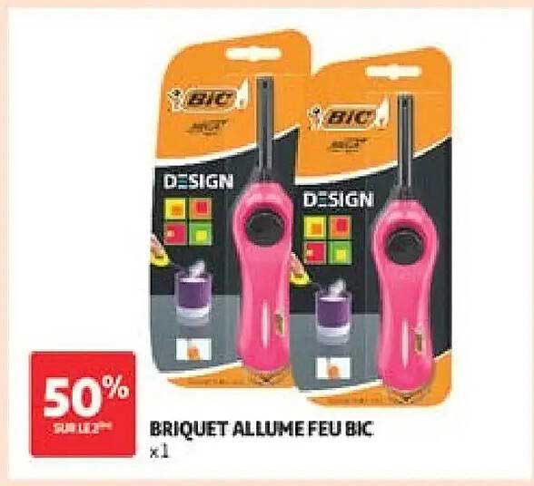 BRIQUET ALLUME FEU BIC x1